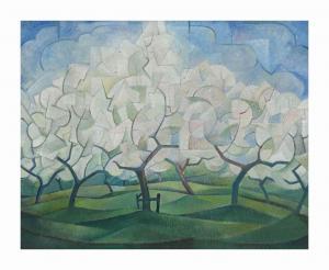 FIKS Albert 1908-1945,Blossoming fruit trees,Christie's GB 2017-06-12
