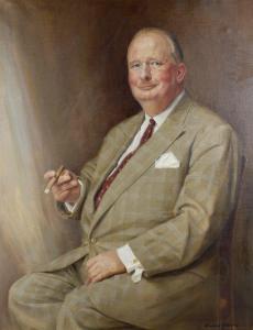FILDES Denis Quintin 1889,Three-quarter length portrait of John Waudby,Fellows & Sons GB 2016-02-29