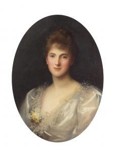 FILDES Samuel Luke, Sir 1843-1927,Portrait of Lillian Newall,Bonhams GB 2023-09-27