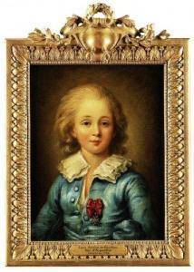 FILLEUL Anne Rosalie 1753-1794,« Rare portrait en buste de Louis Antoine de Bourb,Osenat 2011-04-03