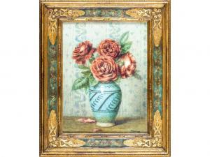 FILLIARD Ernest 1868-1933,Bouquet de roses dans un vase,Hôtel des ventes d'Avignon FR 2022-06-18