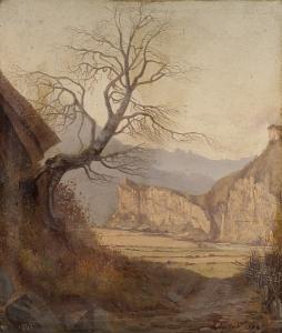 FILLIPOV L,Dead tree in the gorge,1853,Bonhams GB 2005-11-28