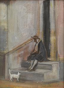 FILOCAMO Luigi 1906-1988,Il gattino bianco,Meeting Art IT 2023-10-28