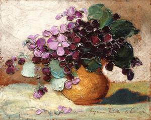 FILOTTI ATANASIU Eugenia 1880-1968,Cornflowers,Artmark RO 2019-02-28