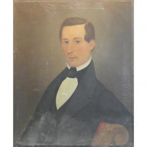FINCH E.E. 1832-1850,Portrait of a Gentleman,1843,William Doyle US 2015-04-01