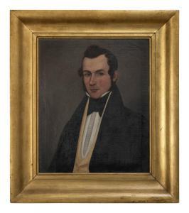 FINCH E.E. 1832-1850,Portrait of Charles W. Hawkes,1841,Hindman US 2023-11-03