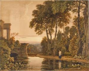 FINCH Francis Oliver 1802-1862,Twlight,Sotheby's GB 2023-07-06