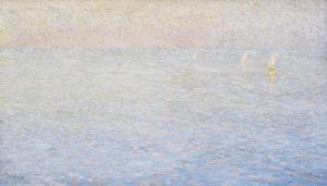FINCH Willy 1854-1930,Sea View, Ebb Tide,1886,De Vuyst BE 2015-03-07