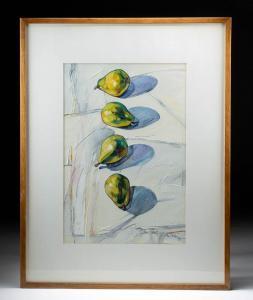 FINCHER John 1941,four Pears,1984,Artemis Gallery US 2023-11-16