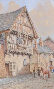 FINDLEY Albert Henry 1880-1975,The Old Blue Boar, Leicester,Gilding's GB 2013-09-10