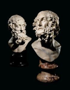 Finelli Giuliano 1601-1653,Aristotle and Homer,1635-45,Christie's GB 2020-07-29