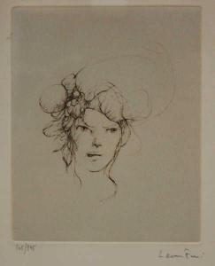 FINI Leonor 1907-1996,Variation 2 portrait de femme colérique,Ruellan FR 2014-07-18