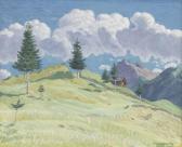 FINK Waldemar 1893-1948,Wolken die vorüberziehen,1921,Dobiaschofsky CH 2012-05-09