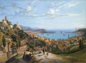 FINKE Auguste 1800-1800,Veduta del Golfo di Genova,Palais Dorotheum AT 2008-10-15