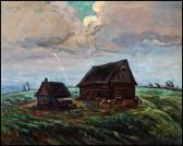 FINLEY BOYD Edward 1878-1964,Stormy Day,Heffel CA 2012-06-28