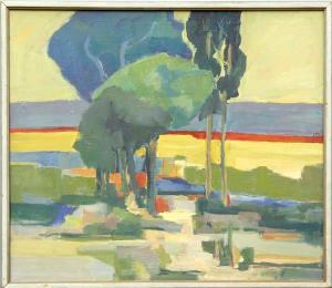 finley stella 1896-1987,Early Summer,Clars Auction Gallery US 2010-05-16