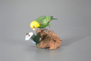 FINNEY Frank S. 1947,Green and Yellow Parrot,2000,Copley US 2024-02-23