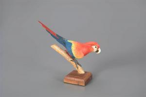 FINNEY Frank S. 1947,One-Third Size Scarlet Macaw,2000,Copley US 2024-02-23