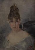 FINNY Elsa 1900-1900,Jeune femme à la tourterelle,Millon & Associés FR 2015-02-06
