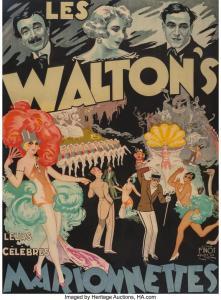 FINOT Émile 1900-1900,Les Waltons - Marionnettes,1930,Heritage US 2018-06-10