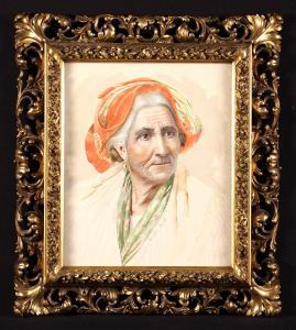 FIORENTINO E,Head & Shoulders of An Elderly Lady,Wilkinson's Auctioneers GB 2021-09-26