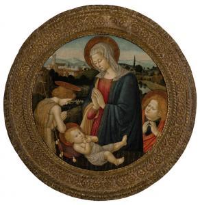 FIORENTINO Pier Francesco,MADONNA AND CHILD WITH THE INFANT ST. JOHN THE BAP,Sotheby's 2020-01-30