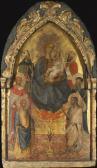 FIORENTINO Pier Francesco,THE MADONNA AND CHILD ACCOMPANIED BY A BISHOP SAIN,Sotheby's 2014-07-10