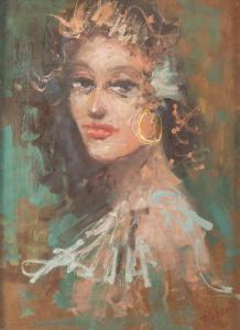 FIORESI Garzia 1898-1968,Ritratto femminile,Art International IT 2024-03-08