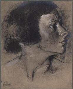 FIORESI Garzia 1898-1968,Volto femminile,Art International IT 2024-02-08