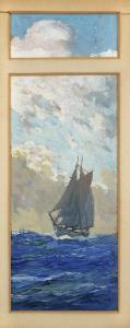 FISCHER Anton Otto 1882-1962,A Shot - a schooner at sea,Bonhams GB 2013-01-25