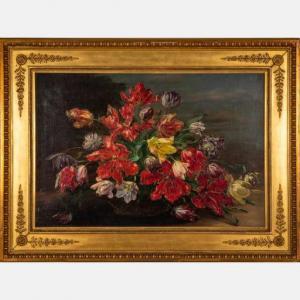 FISCHER ELPONS Georg 1866-1939,Floral Still Life,Gray's Auctioneers US 2021-06-30