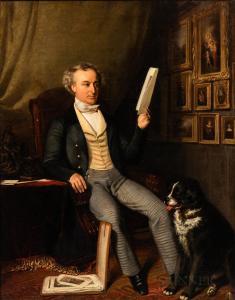 FISCHER Ernst 1815-1874,Portrait of Granvill Sharp Oldfield,Skinner US 2022-03-30