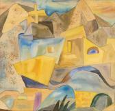 FISCHER IDA 1883-1956,Santa Fe, New Mexico,1942,Santa Fe Art Auction US 2017-11-11