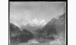 FISCHER Joseph Leopold 1902-1940,Lac de montagne, 1902.,Oger-Camper FR 2001-03-27