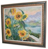FISCHER Paula 1873-1950,Italian Landscape with Sunflowers,Tennant's GB 2021-06-12