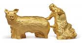 Fischer Urs 1973,MAN W/ PIG,2014,Sotheby's GB 2019-11-15