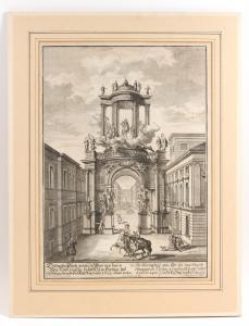 FISCHER VON ERLACH Johann Bernhard 1656-1723,Entwurff einer historischen Architect,Palais Dorotheum 2015-09-22