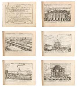 FISCHER VON ERLACH Johann Bernhard 1656-1723,Entwurff einer historischen Architekt,Palais Dorotheum 2022-09-28