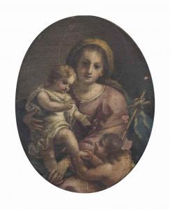 FISCHETTI Fedele 1734-1789,The Madonna and Child with Saint John the Baptist,Christie's 2017-03-29