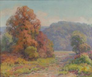 FISCUS Gordon 1902-2005,Brown County fall landscape,Ripley Auctions US 2010-04-24