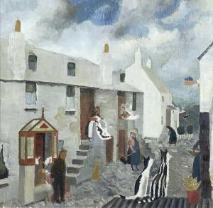 FISH Anne Harriet 1890-1964,St Ives Moggies and Nets,David Lay GB 2021-12-07