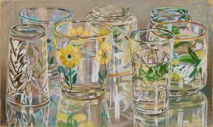 FISH Janet 1938,Painted Glasses,1974,Sotheby's GB 2024-03-04