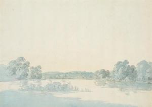 FISHER Benjamin 1753-1814,Henley-on-Thames from the river,Bloomsbury London GB 2009-07-02