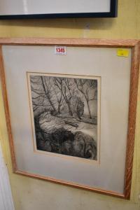 FISHER Felicity 1922,The Wintery Garden,1968,Stride and Son GB 2020-09-04