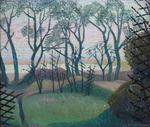 Fisher Gilmour George 1908-1984,February evening,Woolley & Wallis GB 2014-06-04