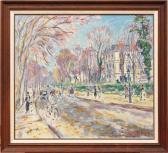 FISHER Hugo Melville 1876-1946,'Le Boulevard Boulogne',Clars Auction Gallery US 2011-02-05