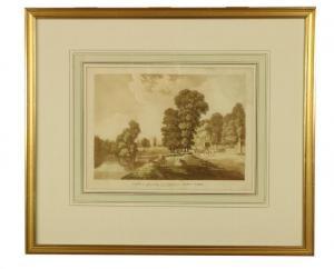 FISHER Jonathan 1740-1809,The Waterfall, Powerscourt Park,Fonsie Mealy Auctioneers IE 2021-05-18