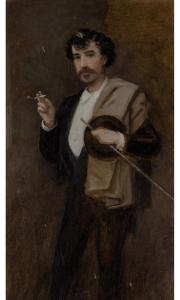 FISHER Mark William 1841-1923,Portrait of James Abbott Mc Neill Whistler,William Doyle US 2023-05-03