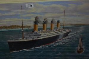 fisher s.w 1900-2000,The Titanic off Cowes, Isle of Wight,Lawrences of Bletchingley GB 2018-06-05