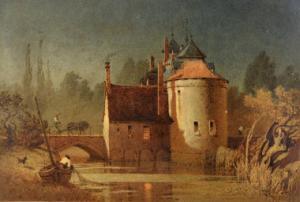 FISK William Henry 1827-1884,La Porte de Bourlet Bruges,1875,Charterhouse GB 2008-01-18